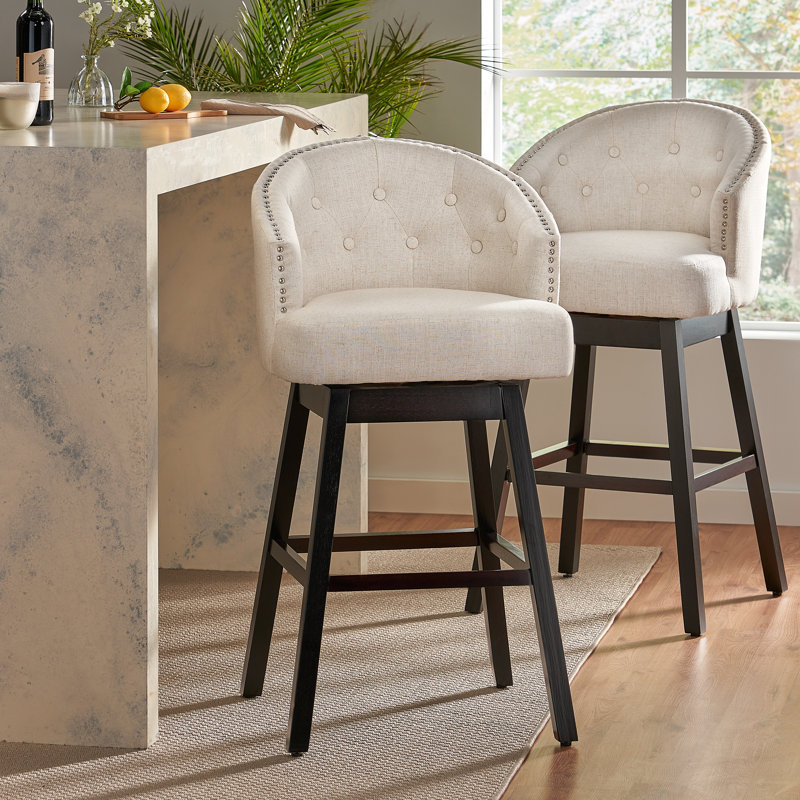 Nfusion Farmington Swivel 30.25" Bar Stool & Reviews Wayfair